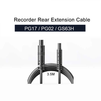 FOR AZDOME Extend Cable for PG17/PG02/GS63H, 4 Pin 5.5 meters, extend cable for mirror dashcam rear view camera rear car recorde