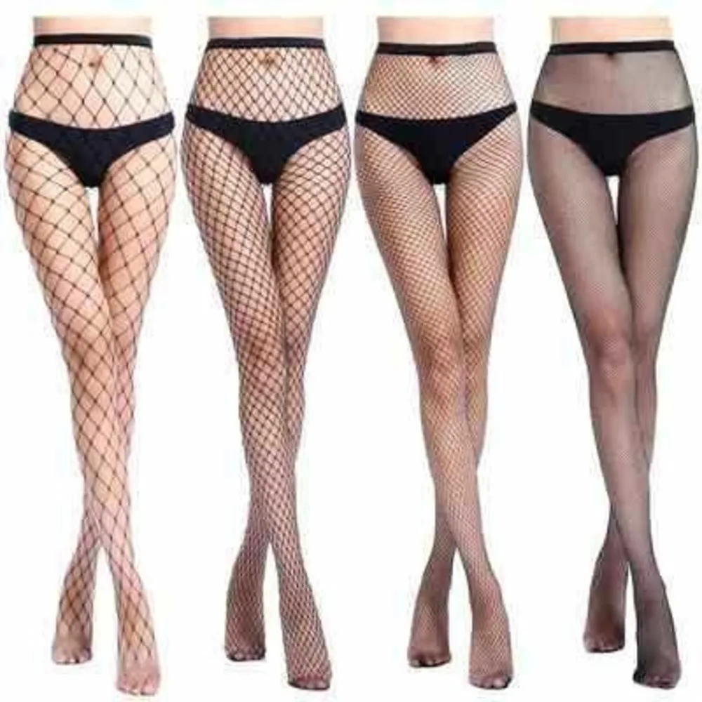 Sexy Women High Waist Fishnet Stocking Fishnet Club Tights Panty Knitting Net Pantyhose Trouser Mesh Lingerie Tt016 1pcs/lot