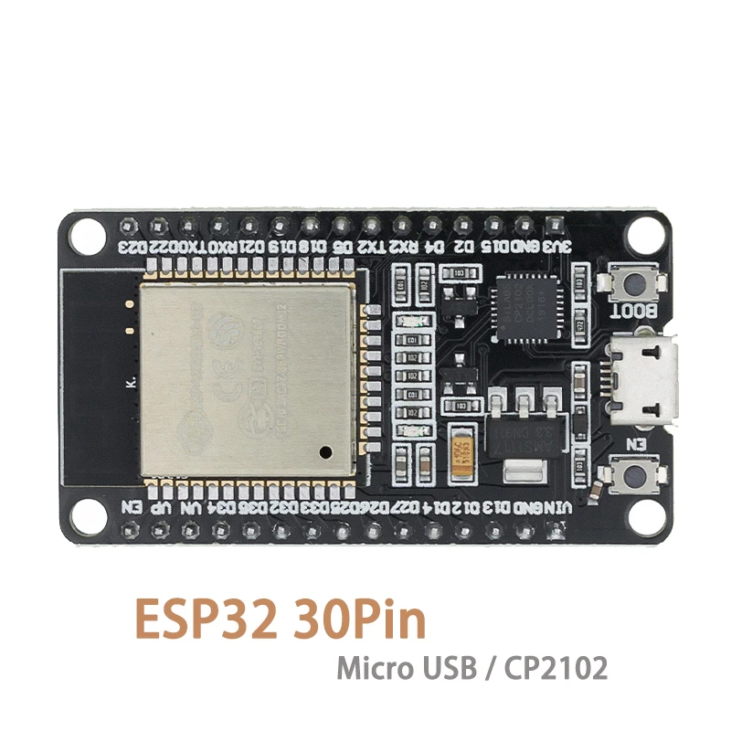 ESP32 Development Board WiFi + Bluetooth Ultralaag stroomverbruik Dual Core ESP-32 ESP-32S ESP 32 Vergelijkbaar ESP8266