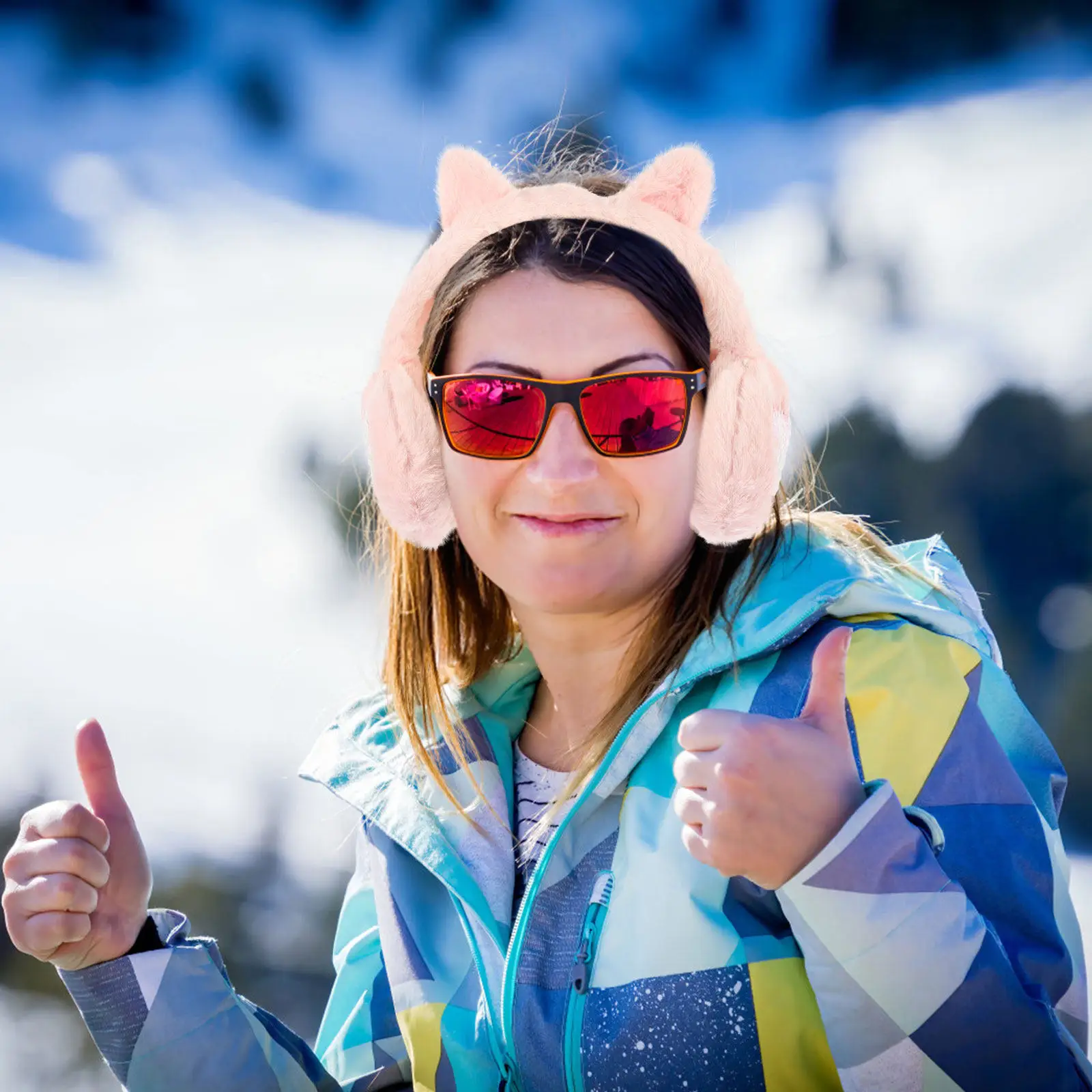 

Премиальные мягкие термогарнитуры для ушей унисекс для женщин и мужчин, для зимних видов спорта на открытом воздухе: катания на лыжах, пеших прогулок, бега, ветрозащитные, дышащие