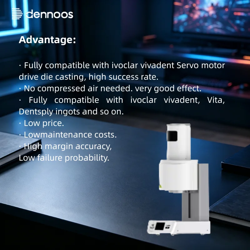 Heytemp-T6I Lodden Dental Press Furnace with TOUCH SCREEN High Quality Pressing Casting Ceramic Oven Lab Equipment