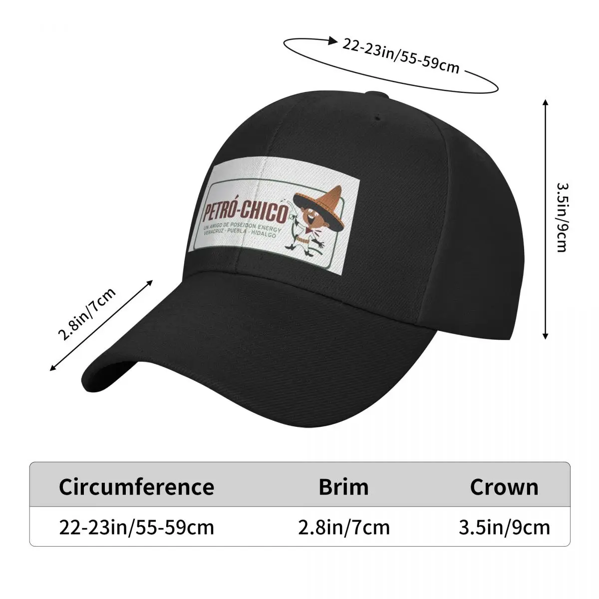 Petro Chico 2 Baseball Cap Streetwear Military  Man Brand  cap Male Women's