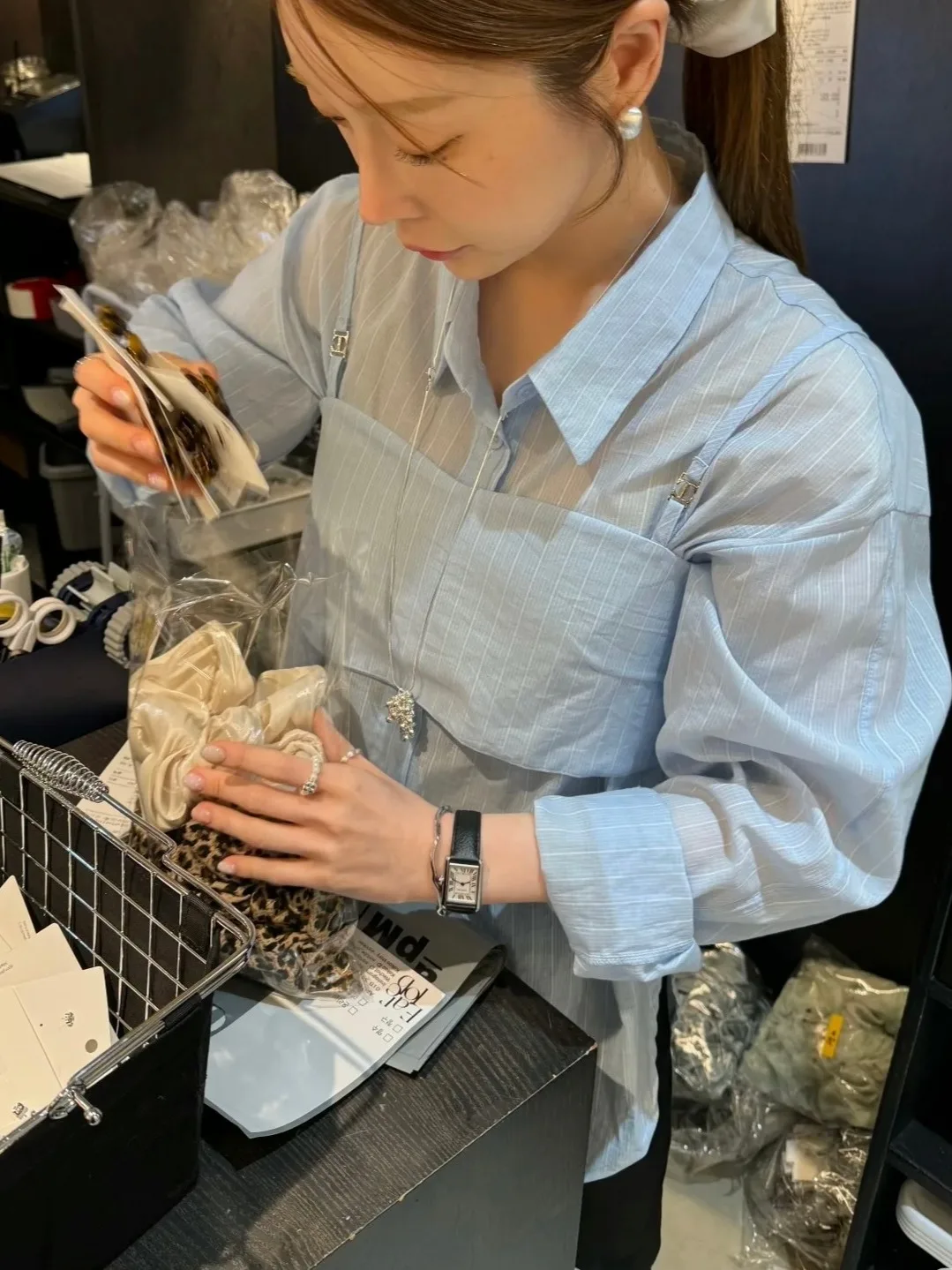 

Chic Striped Vest And Sun Protection irt Two-Piece Set for Women Ele Top Summer 2025 Faion No Brand Registered Trademark