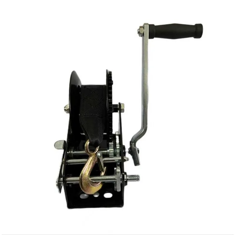 Manual Hand Crank Winch Maintenance Tool Self-Locking Winch Install Accessory For Marine Boat Car Towing Recovery Work