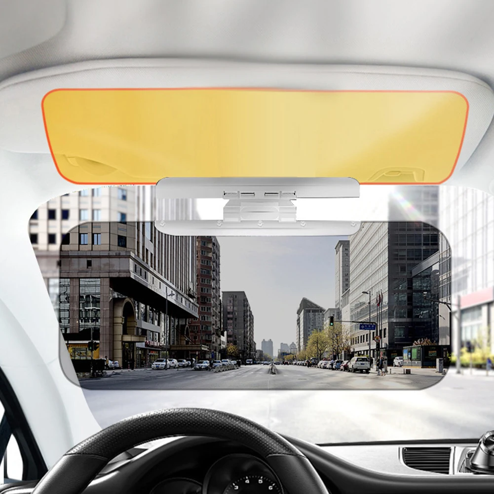 Adjustable Sun Blocker Anti-Dazzle Adjustable Sun Visor Anti-UV Polarized Clear Vision Sun Visor Blocker Car Anti-Glare Sunshade