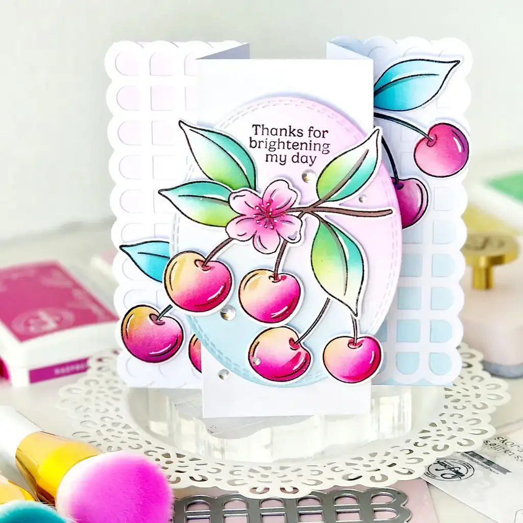 Floral Hearts Rainbows Clear Stamps Metal Cutting Dies Stencil Hot Foil DIY Scrapbook Card Template Supplies 2025 New Arrivals