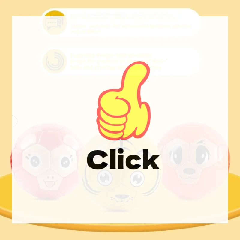 كرة قدم للأطفال، لعبة تعليمية صغيرة لكرة القدم، كرة ناعمة محمولة على شكل حيوانات كرتونية لممارسة التدريب الداخلي في الهواء الطلق #1