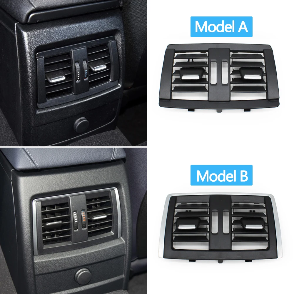 Car Rear Console AC Vent Grille Panel Cover For BMW 1 2 3 4 Series F30 F31 F34 F35 F20 F87 F32 F33 F36 64229265350,64229333675