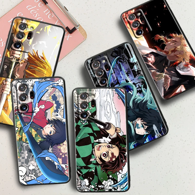 

Slayer Demon Self Luxury For Samsung Note 20 10 Ultra Plus A31 A14 A12 A70 A34 A25 A04 A05 A15 A24 5G Black Soft Phone Case