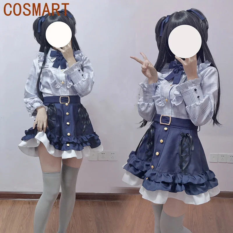 Mayuzumi Fuyuko Cosplay Costume Women Elegant Sailor Dress Party Suit Shirt Skirts Halloween Carnival Uniforms Custom Made