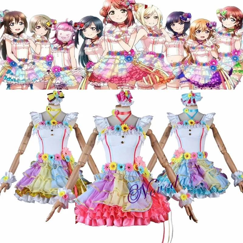 

Аниме Love Live Nijigasaki Love U My Friends Косплей All Stars Kanata Kasumi Shizuku Shioriko Школьная форма Косплей Костюм