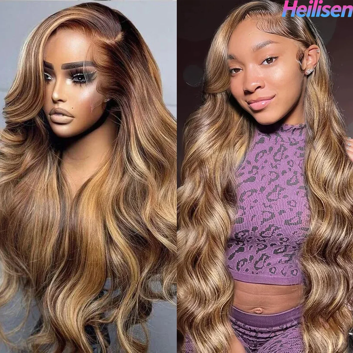 

40-дюймовый парик с волнистыми волосами, прозрачный кружевной фронтальный топ HD 13*6, 200% плотность, с мелированием P4/27, из натуральных бразильских человеческих волос для женщин