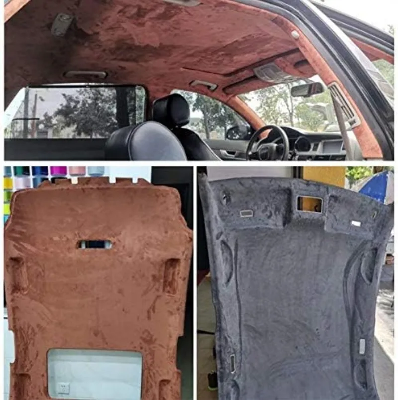 

Multi Color Self Adhesive Suede Fabric Leather Sticky Retractable Velvet Roll for Car Interior Door Panel AB-pillar Decor