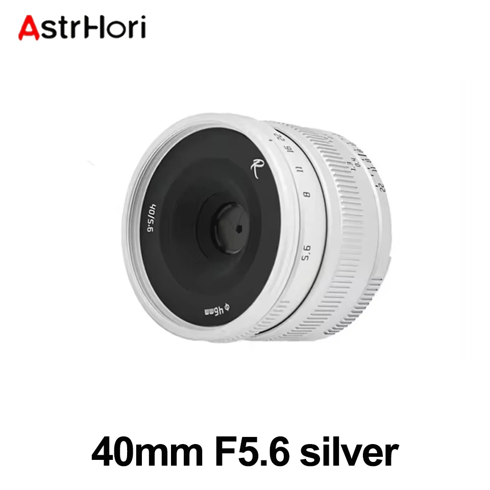 AstrHori M 40mm F5.6 Full Frame Handmatige Focus Standaard Prime Cameralens voor Humanitaire Fotografie met Leica M-mount M3 M5 M10R