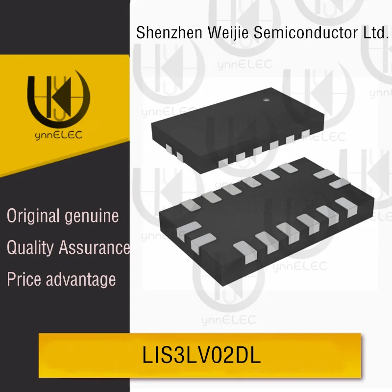 

Industrial MEMS Accelerometer | LIS3LV02DL LGA-16