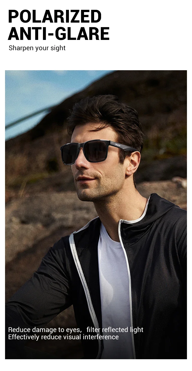 SVCN Heißer Polarisierte UV400 Sonnenbrille Männer Frauen Outdoor Sport Radfahren Fahren Mode Golf Reise Sonnenbrille Schutz Brille – Detail 3