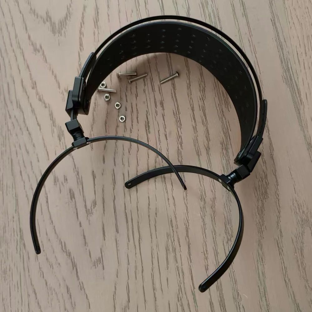 ELFINEAR DIY-Kopfhörer-Kopfband, 100 mm/110 mm/120 mm, Kopfband aus Aluminiumlegierung und echtem Leder für Over-Ear-Kopfhörer – Detail 6