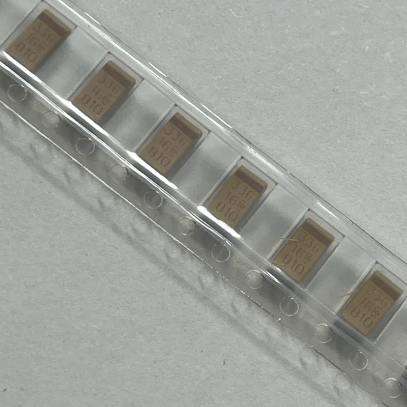 20PCS T491C336K016AT Tantalum capacitor 33uF ±10% 16V  SMD  Brand new original