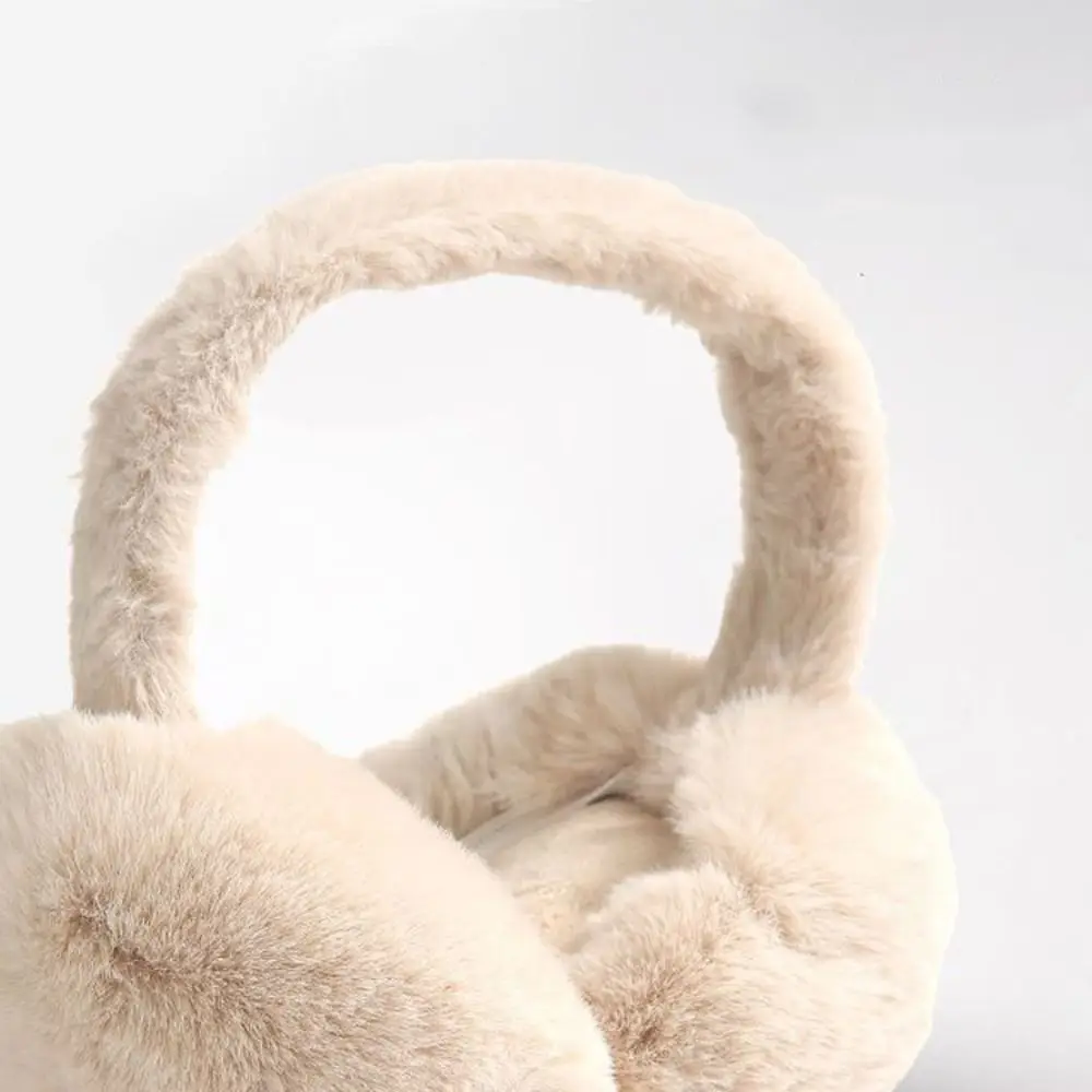 แบบพกพาฤดูหนาว WARM Soft Plush Earmuffs หูอุ่นเย็นป้องกันพับ Earflaps ผู้หญิงผู้ชาย Faux FUR หู-Muffs