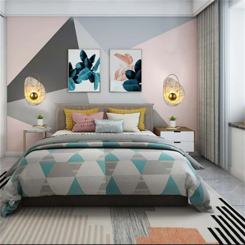 KARLOS Nordic Creative Wall Light Sconces Modern LED Lamp Pearl Shade Fixtures for Home Living Room