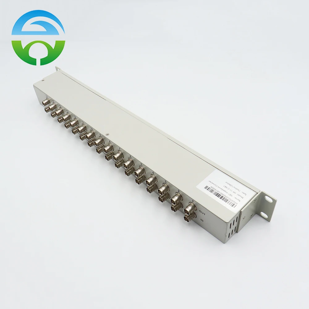 Imagem -03 - Conversor Balun para Patch Panel e1 Port 16 Port 75 Ohm a 120 Ohm