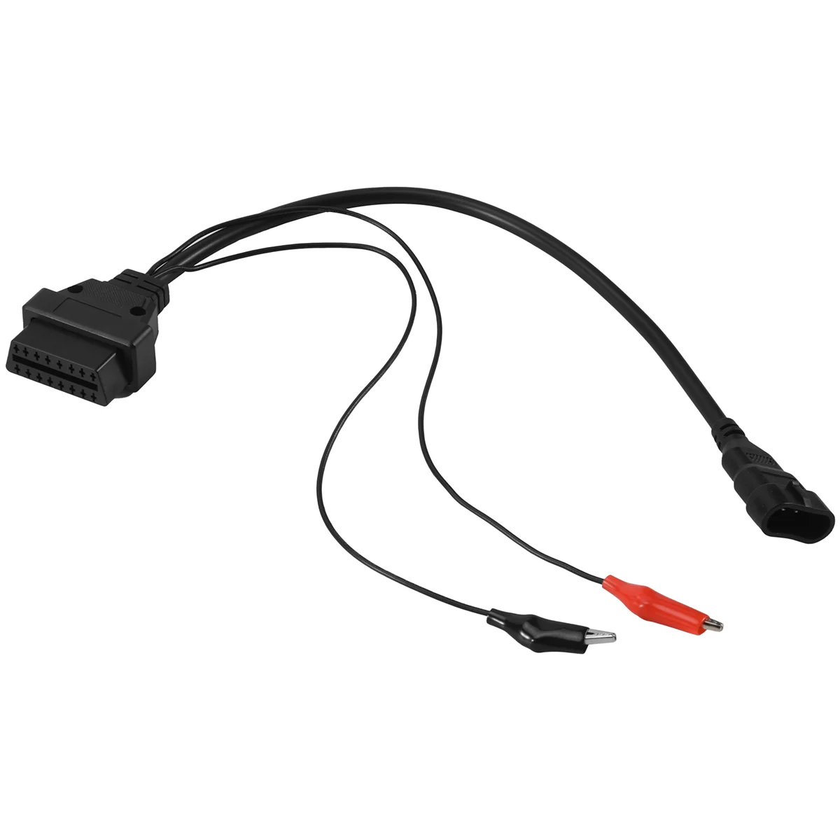 

For Fiat 3 Pin Alfa Lancia to 16 Pin OBDII OBD2 obd-II Connector Adapter Auto Car Cable Obd for fiat 3pin Diagnostic