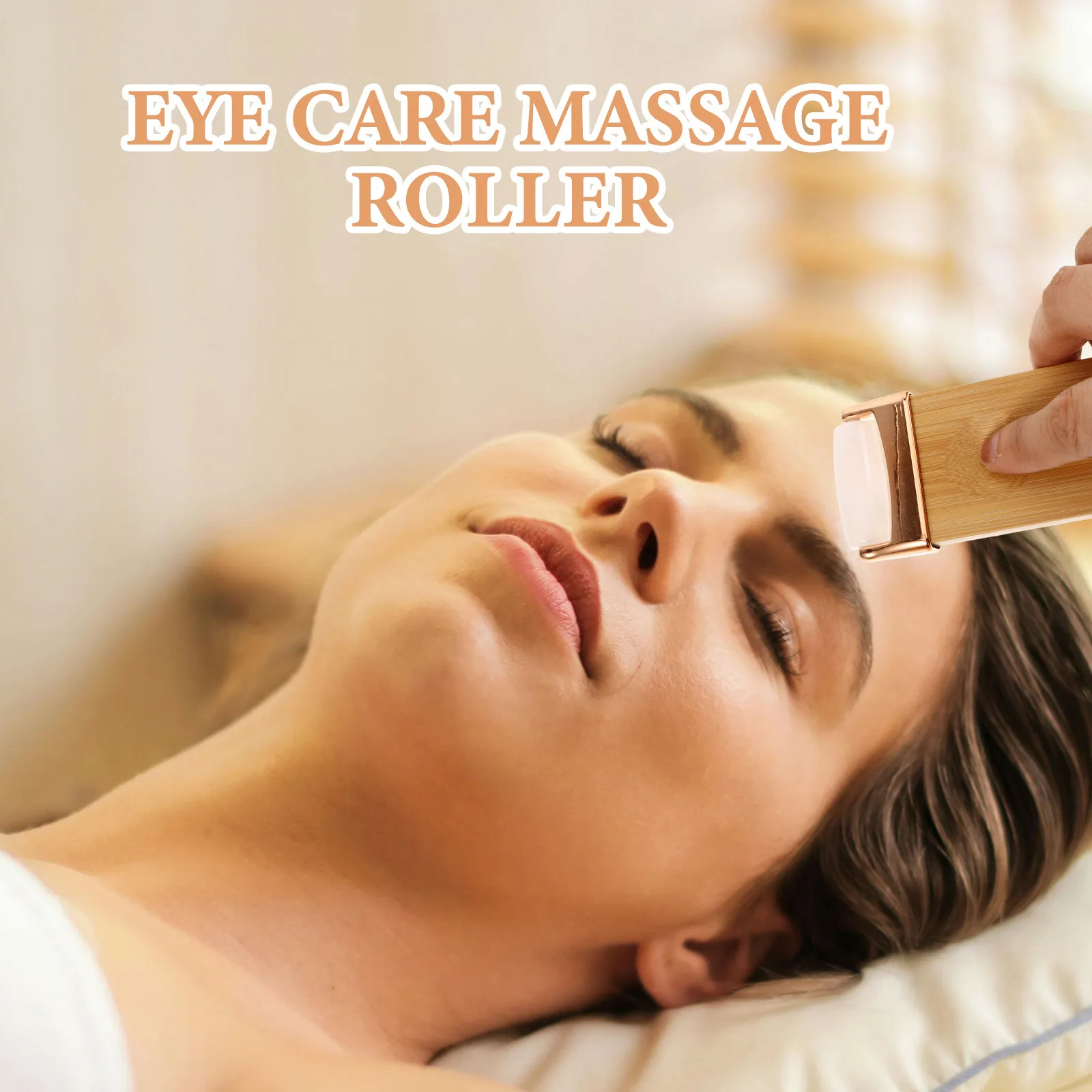 Wood Facial Roller Massager Portable Compact Face Massage Tool Skin Care Roller for Relaxation Universal Design view 5