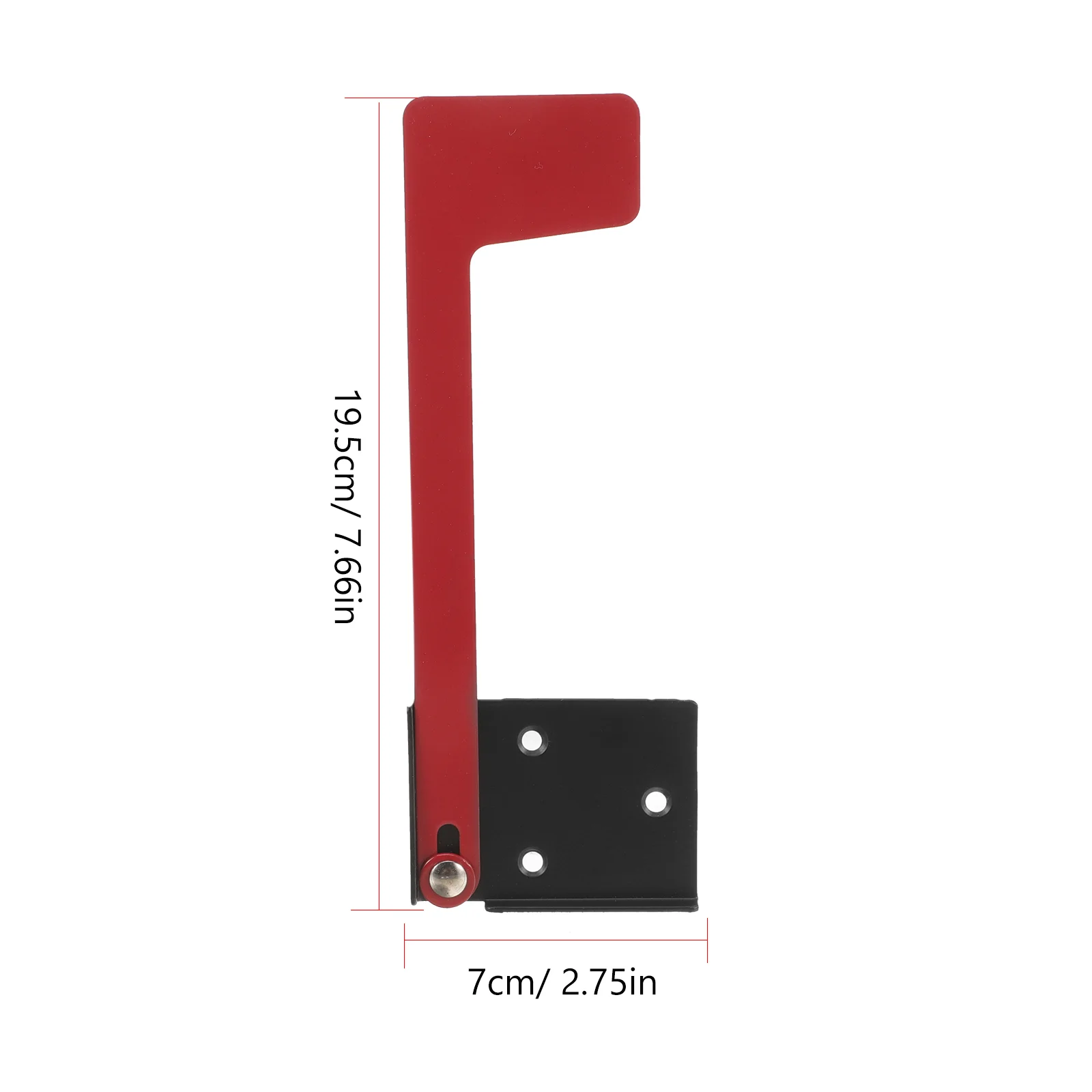 Universal Away Professional Mailbox Flag Replacement Kit Sticky Red Flags Suite