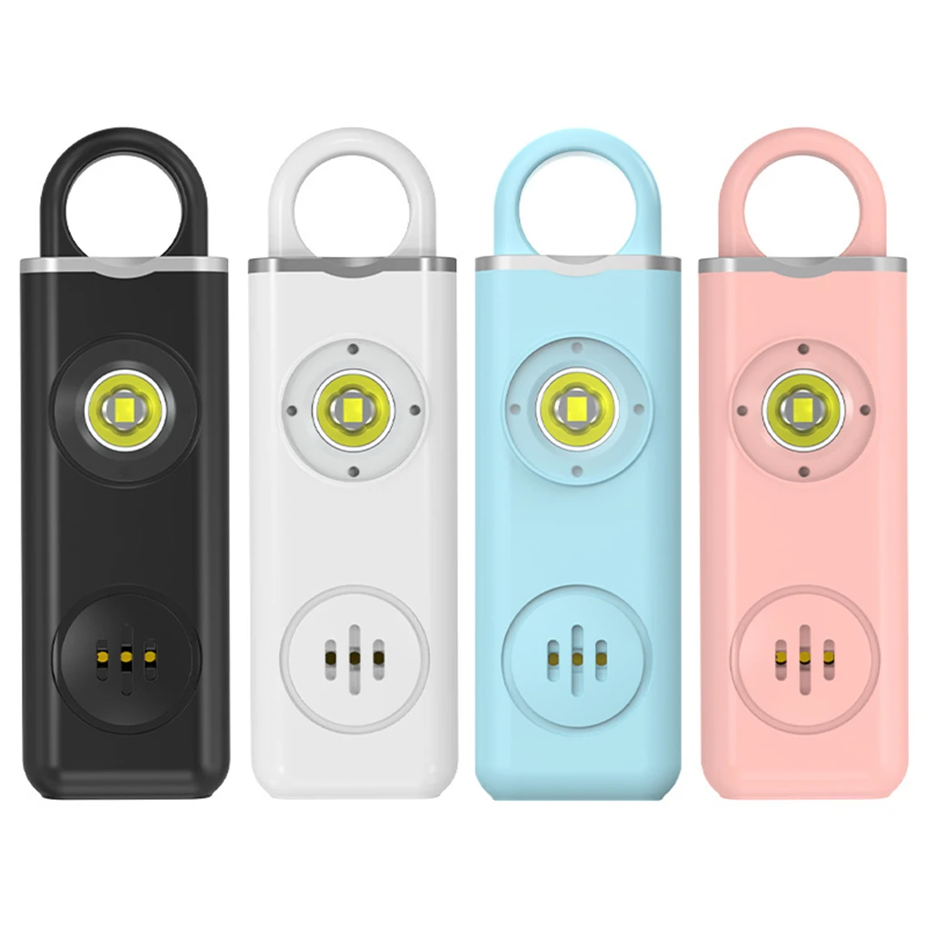 Flashlight Defense Keychain Integrated Structure Alarm Personal Safety Companion Defense Keychains