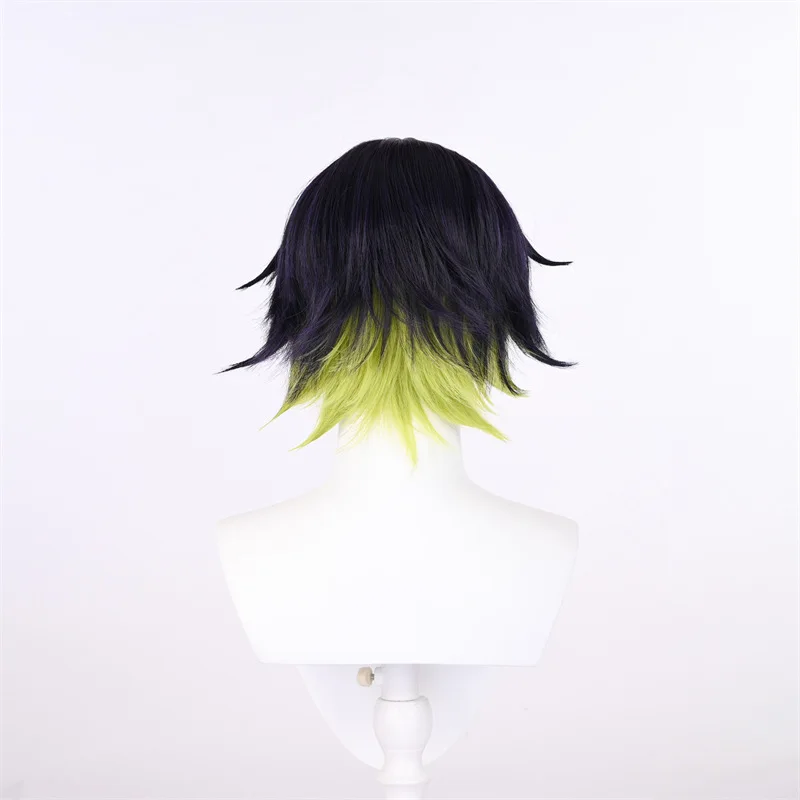 アニメブルーロックアイクウィッグオリバーアイクフットボールコスプレウィッグアイクハロウィンパーティーパフォーマンス小道具