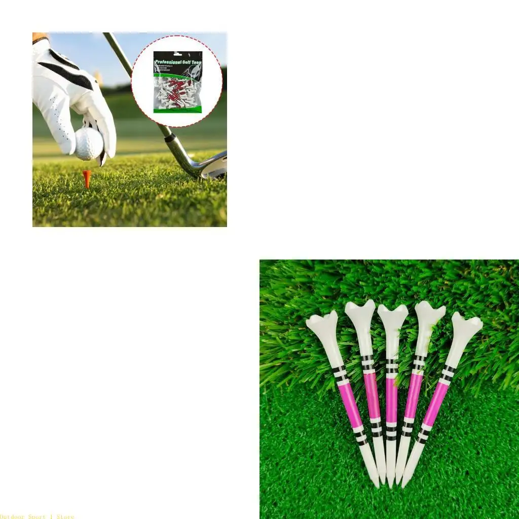 os-t-plasticos-flexiveis-do-golfe-do-equipamento-da-pratica-do-golfe-do-golfe-a0ka-descem-o-golfe