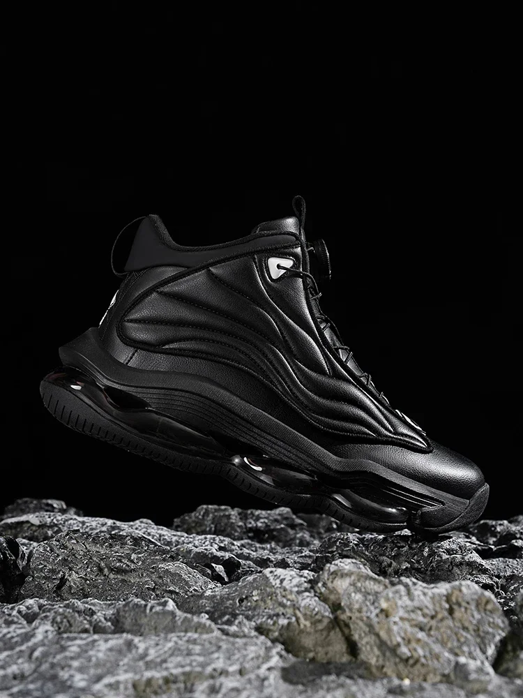 Men's Athletic Basketball Sneakers Breathable Cushioning Non-Slip Wearable Gym Training Running Shoes for Men
