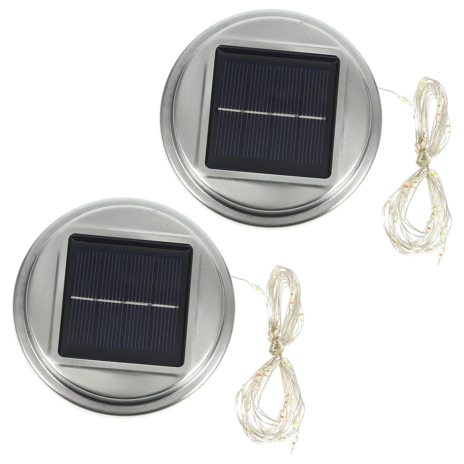 

2pcs Solar Ball Cover Replacement Parts for Outdoor Garden Decorative Hanging Lantern Top Accessories Solar Light Replacement