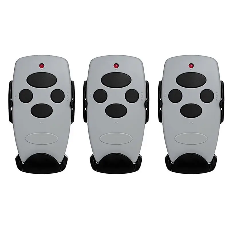 

【MUST-HAVE】For DOORHAN Garage Door Remote Control 3 Pieces Gate 433Mhz For DOORHAN TRANSMITTER 2PRO 4PRO For Barrier Keyfob Keyc