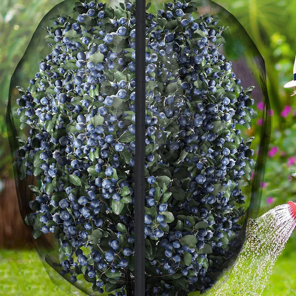 

Fruit Tree Netting Bags With Zipper Drawstring Ultra Fine Mesh Garden Netting Home Yard Garden Plant Care Supplies Accessories