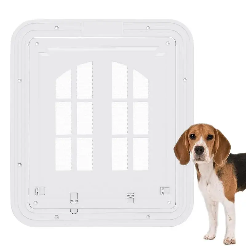 

Dog Door For Screen Storm Door Insert Multifunctional Reinforced Pet Supplies Removable Cat Furniture For Indoor Outdoor Patio