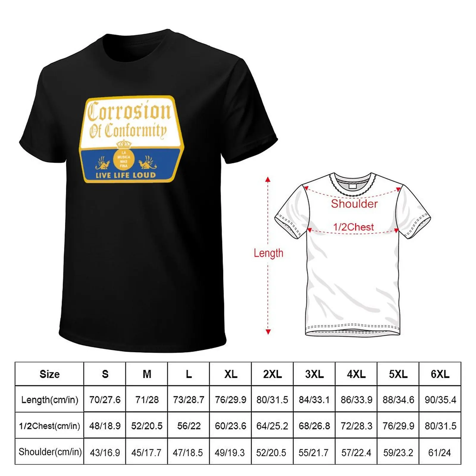 Corrosion of Conformity T-Shirt Minimalist Graphic Tee Shirt