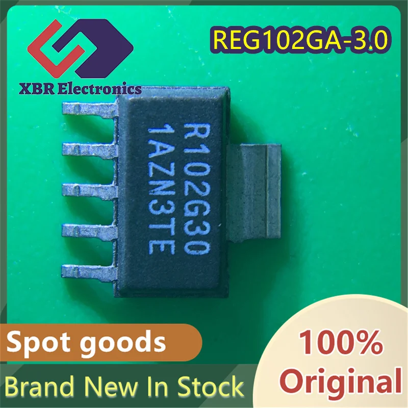 (15/40 pieces) REG102GA-3.0 R102G30 SOT-223-6 Linear Regulator (LDO) Brand New Original Authentic Product In Stock