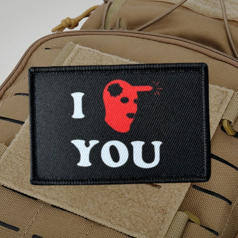 

Printed Armband Tactical Morale Badge Patch Hook Loop Military Clothing Patches Backpack Stickers Applique