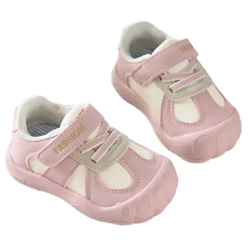 Children's sports shoes autumn new item men's women's Baby bnon slip casual versatile leather surface soft sole running shoes - Image 9