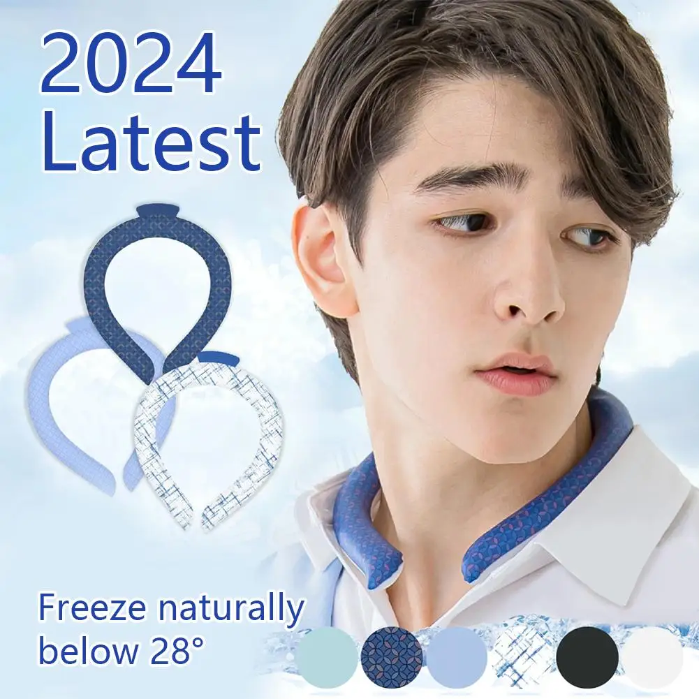 Hands Free Cold Pack Reusable Neck Cold Ice Pack Portable Cooling Neckband Easy To Clean for Extremely Weather/Summer Heat