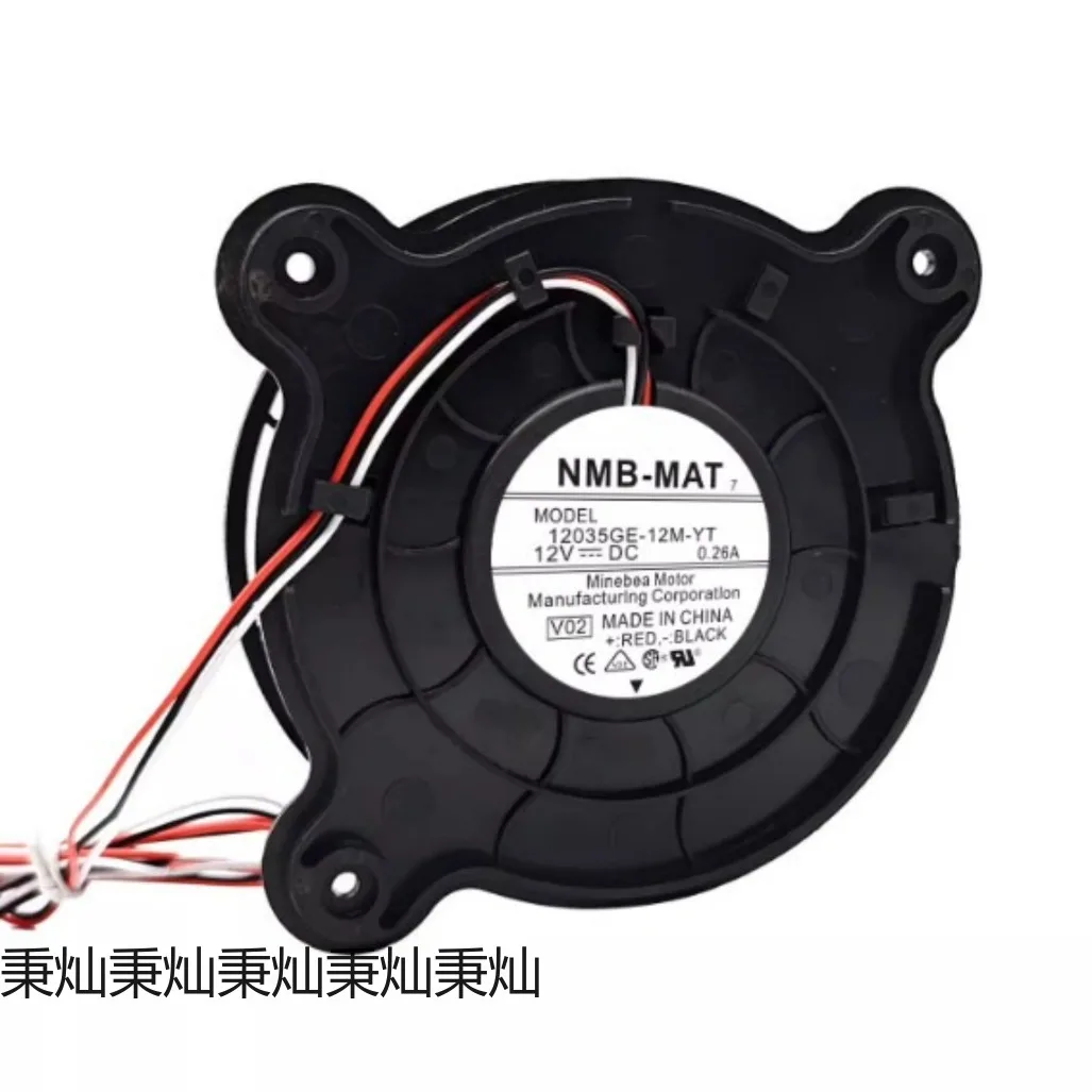 

AA+2pcs for NMB-MAT 12035GE-12M-YT Cooling Evaporator Fan DA31-00287B DC 12V 3pin