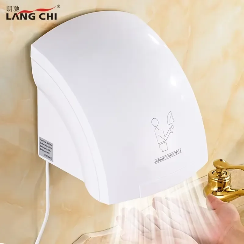 High Speed Automatic Hand Dryer Sensor Activated Electric Air Blower for Bathroom Toilet Restroom Public Washroom Hygiene