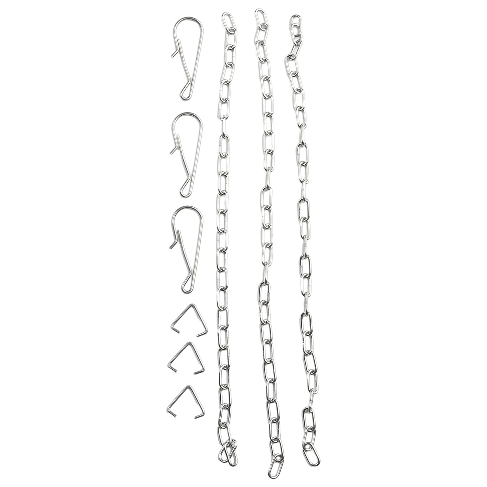 Accessories Chain 25*1.5cm Handle Chain Lift Chain Replacement Stainless Steel Toilet Toilet Flapper Practical