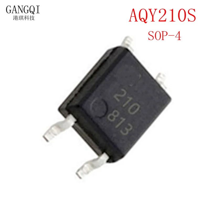 5PCS AQY210S SOP4 light Coupling Relay Coupler Isolator 1.2 1.5V Dc Ac 50ma, Optoisolator Photoelectric Coupling In Stock