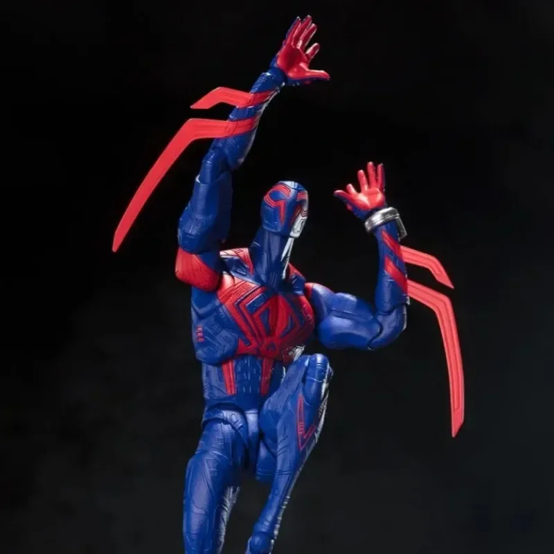 Disponibile Ct Spider-Man 2099 SHFiguarts Spiderman Across The Spider-Verse Parte Uno Anime Action Figures Modello Statua Giocattoli Regali