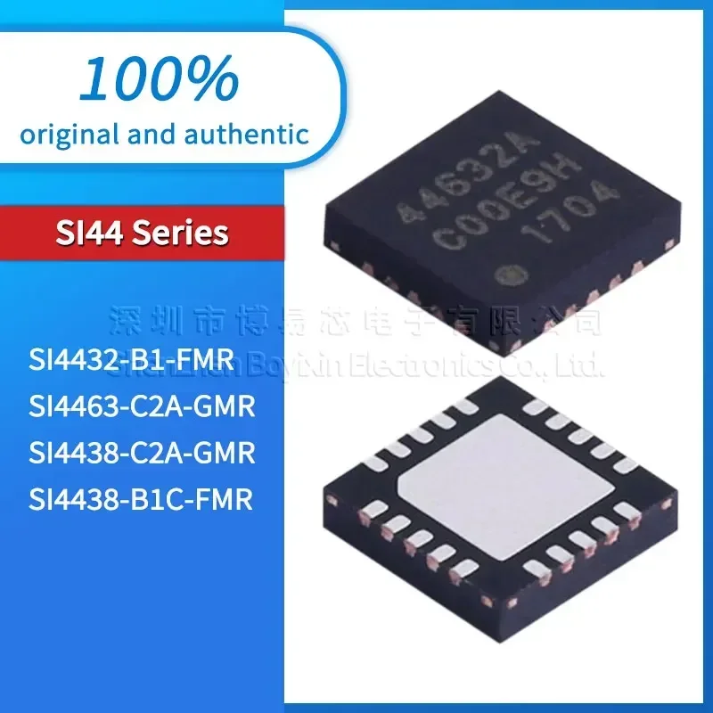 

SI4463-C2A-GMR SI4438-C2A-GMR SI4432-B1-FMR SI4438-B1C-FMR Black casing