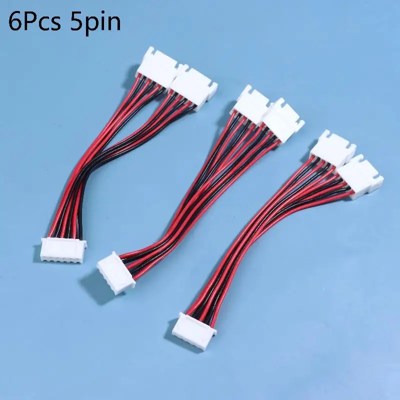 2/3/4/5/6 Pin XH2.54MM Y-Splitter Cable - Male To Dual Female 26AWG Power Extension Cord Adapter