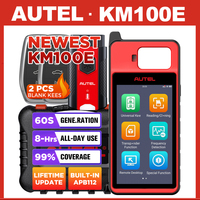 Autel MaxiIM KM100 Key Programmer Global Free Update Immobilizer Key Fob Programming Tool 60S Key Generation Transponder Chip