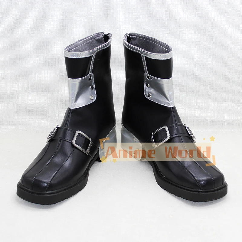 Anime espada arte on-line cosplay botas kirigaya kazuto cosplay sapatos botas preto plutônio sao masculino kirigaya kazuto kirito cosplay sapatos